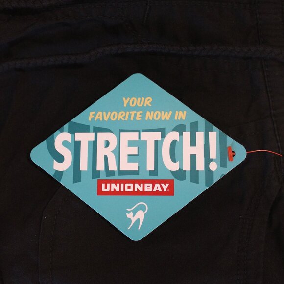 UNIONBAY Black Christy Convertible Short - Picture 6 of 8